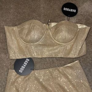 Gold 2 Piece Set